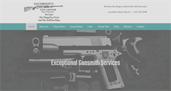 Desktop Screenshot of jacobsonsguncenter.com
